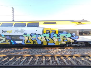 Graffiti Wall - Photo by nice - bawü, trainwriting (2025)