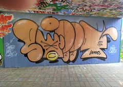 Graffiti Wall in Freiburg im breisgau - Photo by nice - hall, of, fame