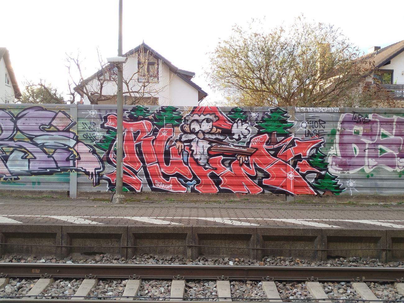 Graffiti Wall - Photo by nice - gundelfingen, trainline, 2025 (2025)