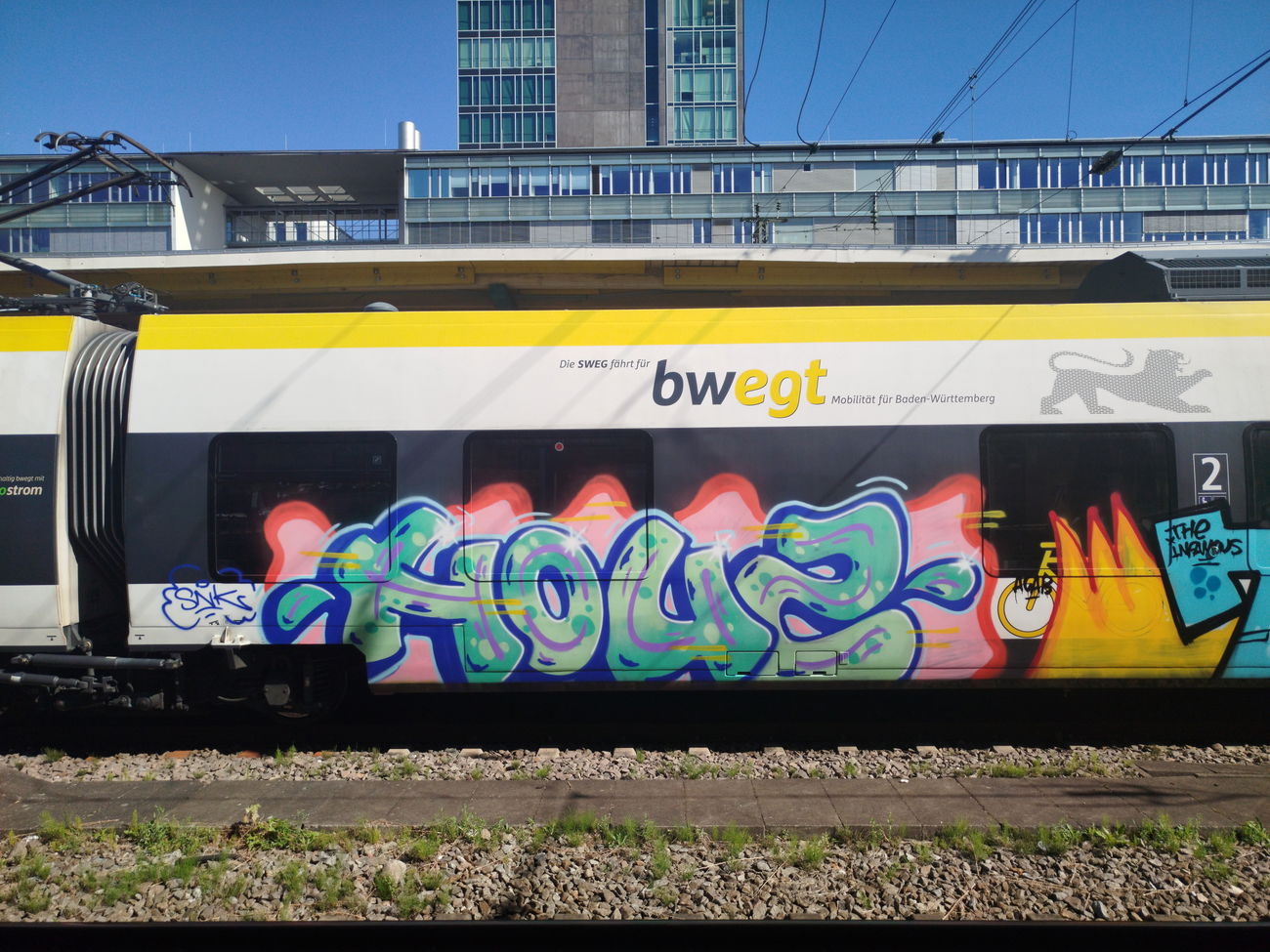 Graffiti Wall - Photo by nice - bawü, trainwriting (2025)