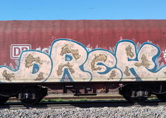 Graffiti Train - Photo by nice - southgermany, 2025, freightbombing (2025)