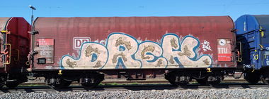 Graffiti Train - Photo by nice - southgermany, 2025, freightbombing (2025)