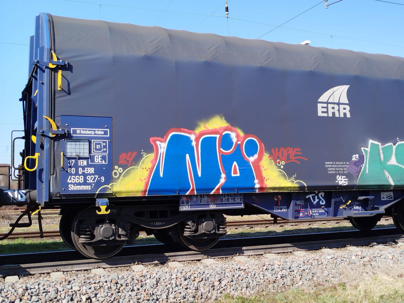 Graffiti Photo by nice - freightgraffiti, cargotrain, trainwriting (2025)