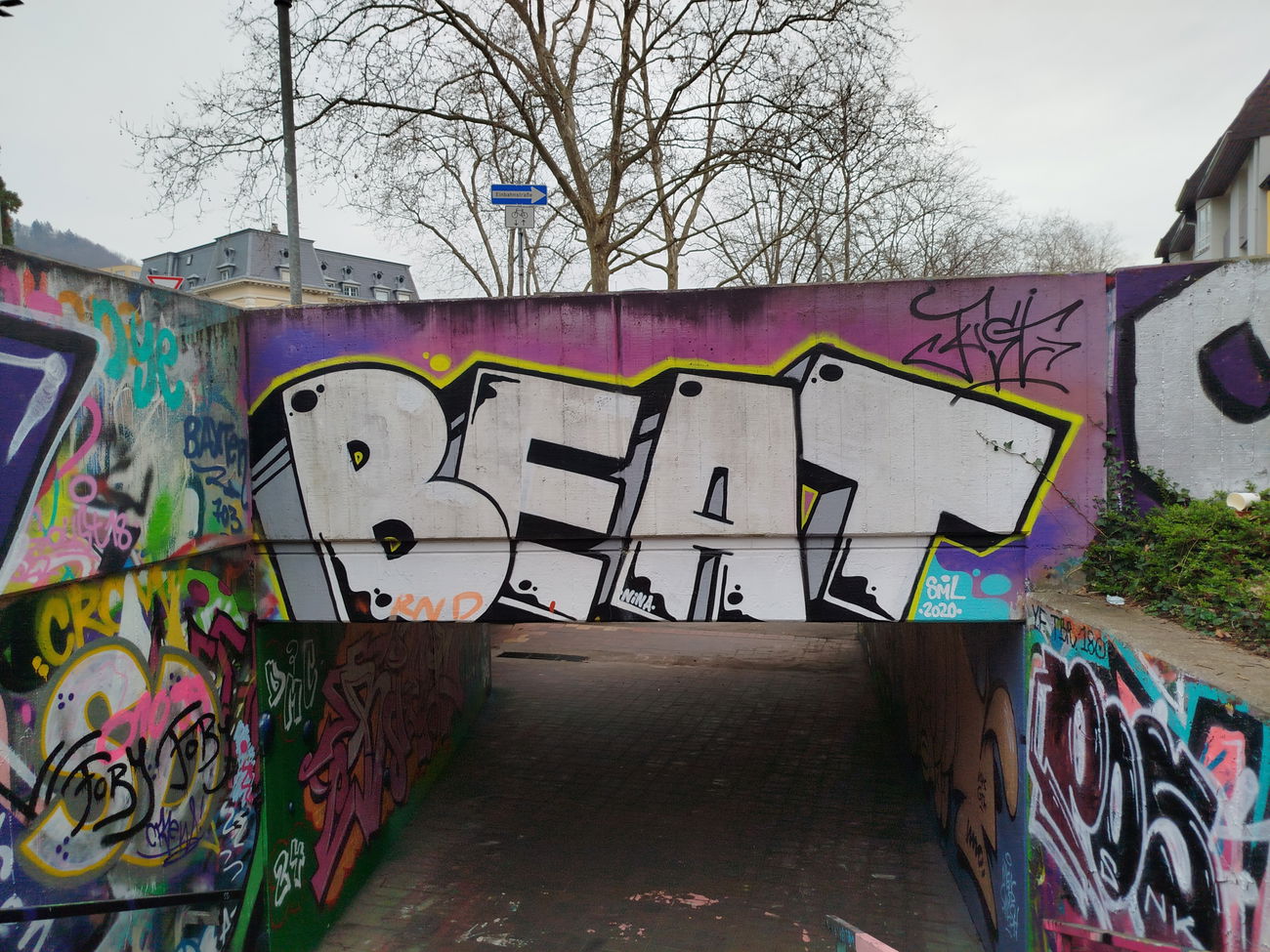 Graffiti Wall in Freiburg im breisgau - Photo by nice - halloffame, freiburg, legalstyles