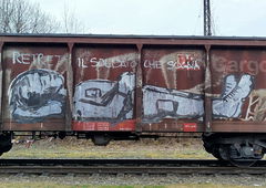 Graffiti Train - Photo by nice - freightgraffiti, 2025, trainwriting (2025)