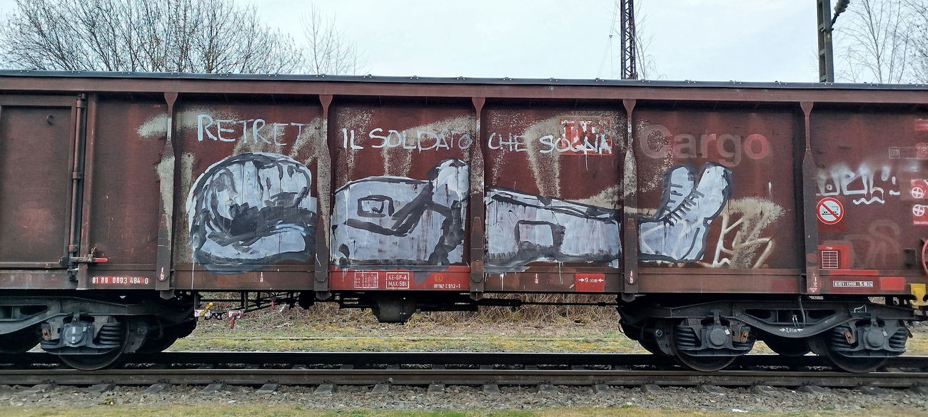 Graffiti Train - Photo by nice - freightgraffiti, 2025, trainwriting (2025)