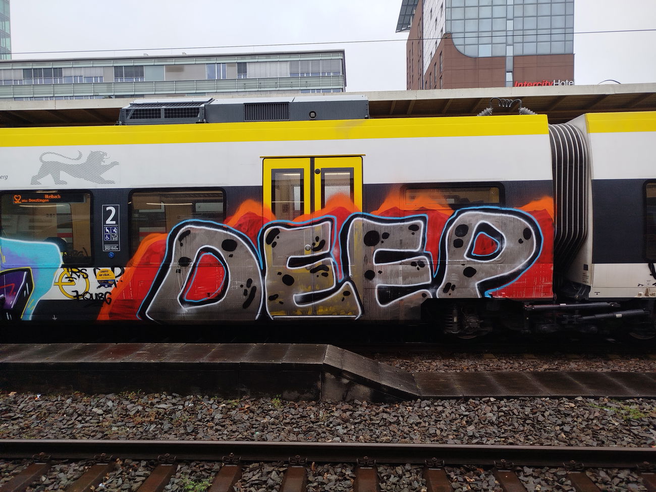 Graffiti Train - Photo by nice - snkcrew, 2025, bawü (2025)