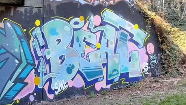 Graffiti Wall in Freiburg - Photo by nice - legalwalls, 2025, freiburggraffiti (2025)