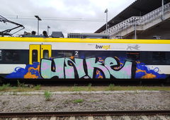 Graffiti Train - Photo by nice - trainwriting, 2025, freiburg (2025)