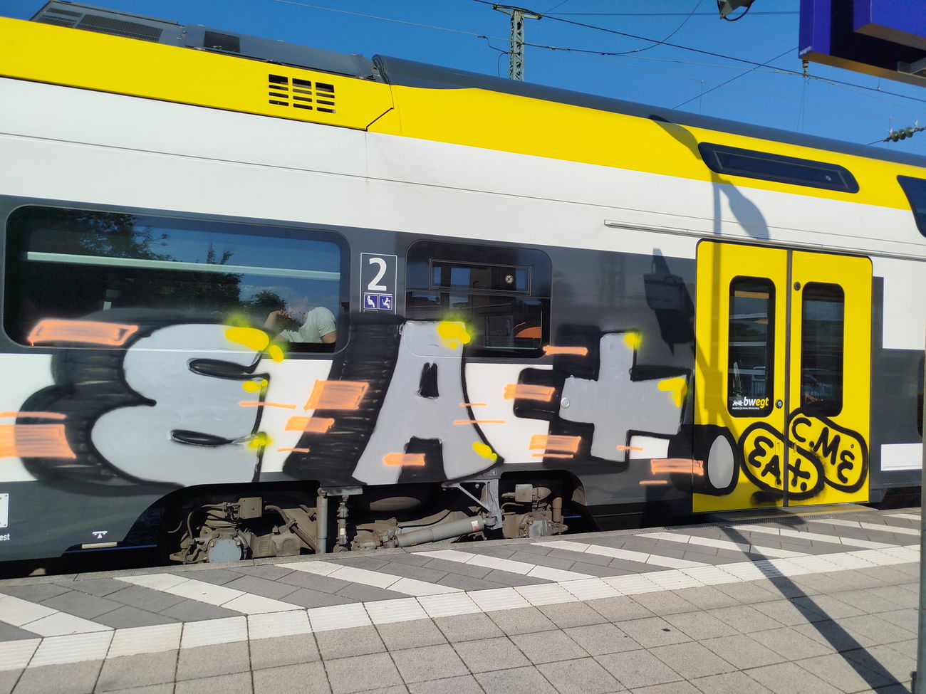Graffiti Train - Photo by nice - 2025, bawü (2025)