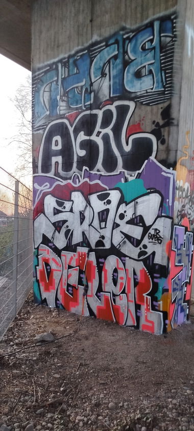 Graffiti Wall in Deutschland - Photo by nice (2025)