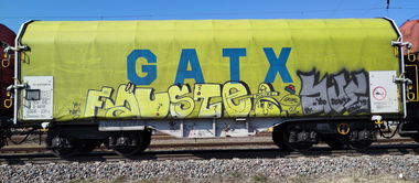 Graffiti Train - Photo by nice - southgermany, freightbombing, 2025 (2025)
