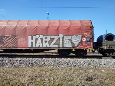 Graffiti Photo by nice - freightgraffiti, cargotrain, trainwriting (2025)