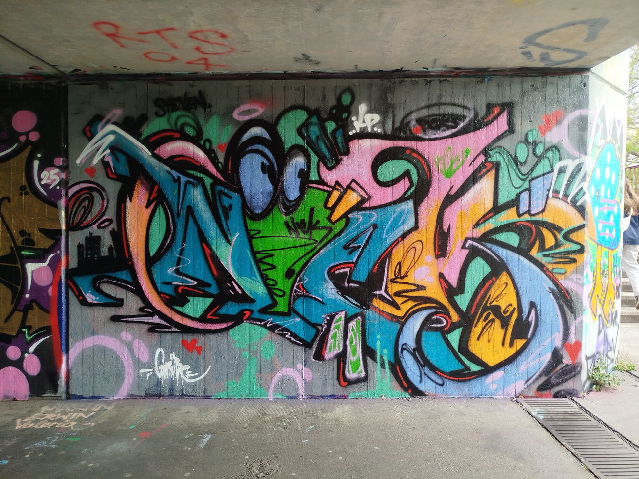 Graffiti Wall in Freiburg - Photo by nice - legalwalls, 2025, freiburggraffiti (2025)