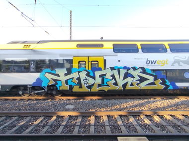 Graffiti Wall - Photo by nice - bawü, trainwriting, trz (2025)