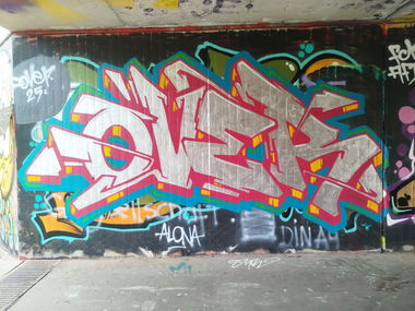 Graffiti Wall in Freiburg - Photo by nice - legalwalls, 2025, freiburggraffiti (2025)