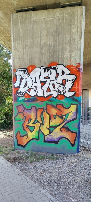 Graffiti Wall - Photo by nice - halloffame, germany, bawü