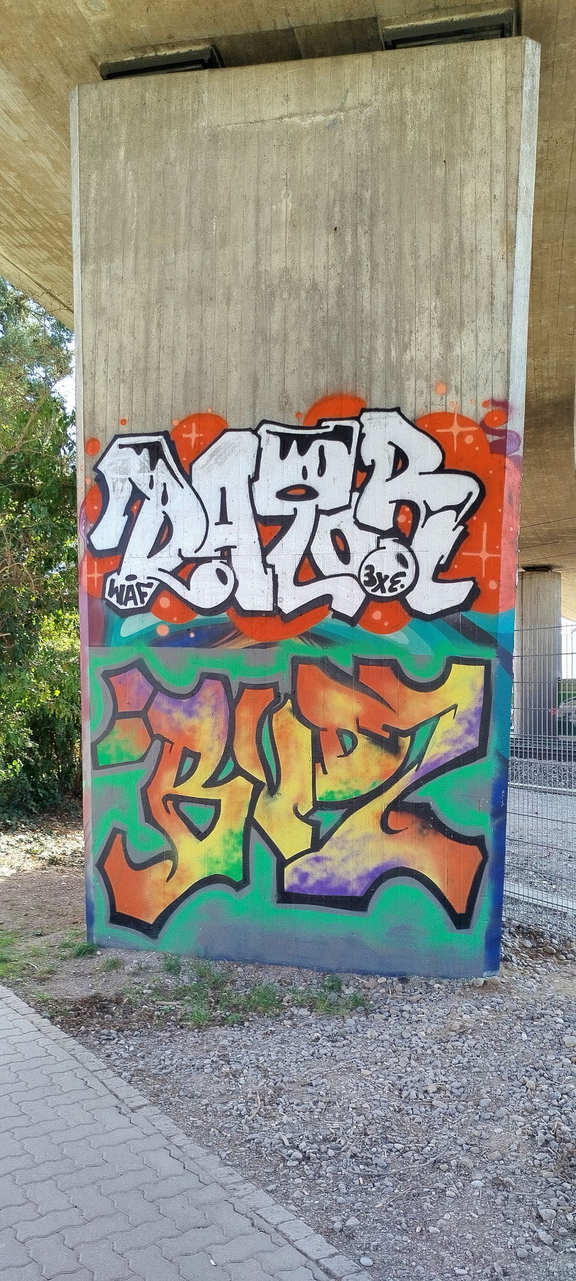 Graffiti Wall - Photo by nice - halloffame, germany, bawü