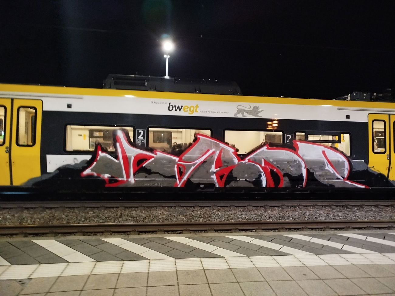 Graffiti Train - Photo by nice - trainwriting, tropik, bawü (2025)