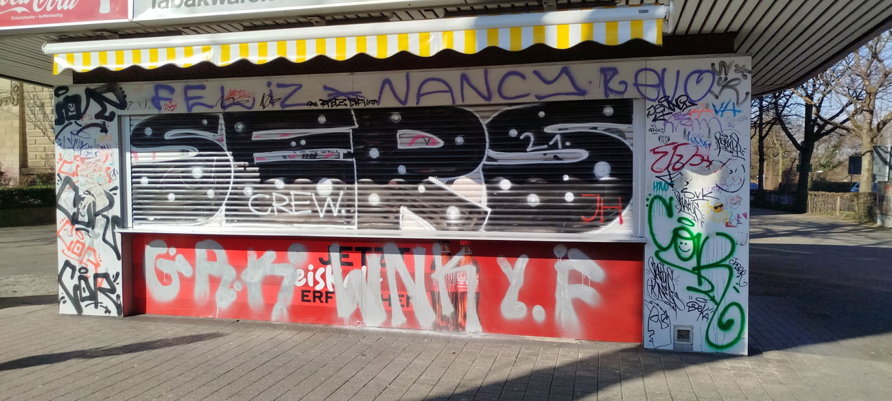 Graffiti in Freiburg - Photo by nice - street, freiburg, simplelletters (2025)