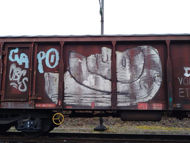 Graffiti Train - Photo by nice - freightgraffiti, 2025, trainwriting (2025)