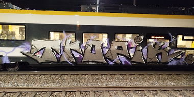 Graffiti Train - Photo by nice - trainwriting, 2025, bawü (2025)
