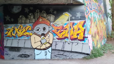 Graffiti Wall in Freiburg - Photo by nice - legalwalls, 2025, freiburggraffiti (2025)