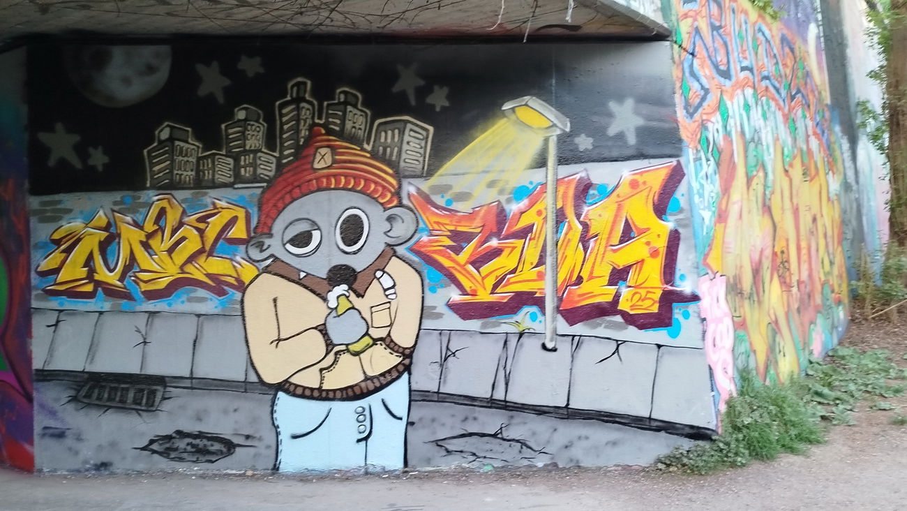 Graffiti Wall in Freiburg - Photo by nice - legalwalls, 2025, freiburggraffiti (2025)