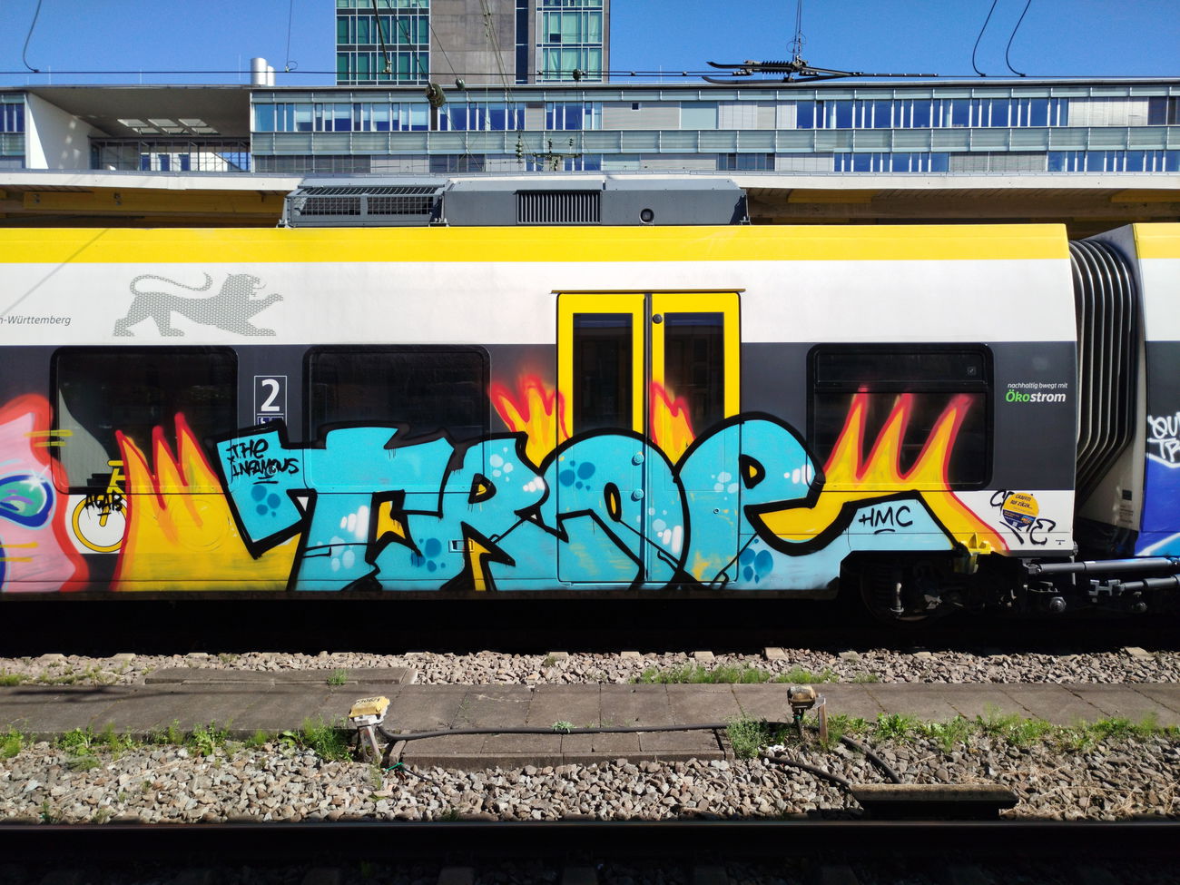 Graffiti Train - Photo by nice - bawü (2025)