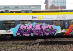 Graffiti Train - Photo by nice - snkcrew, 2025, bawü (2025)