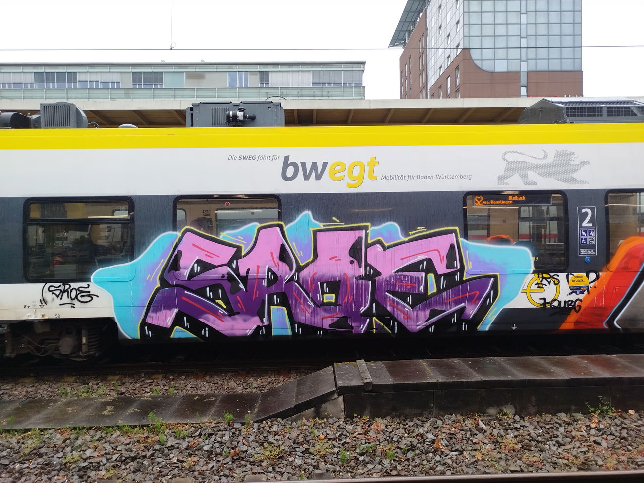 Graffiti Train - Photo by nice - snkcrew, 2025, bawü (2025)