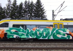 Graffiti Train - Photo by nice (2025)