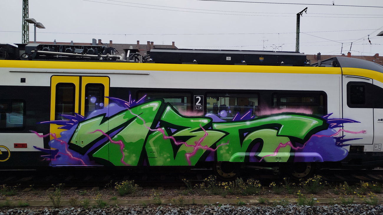 Graffiti Train - Photo by nice (2025)