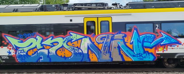 Graffiti Train - Photo by nice (2026)
