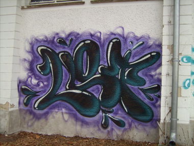Graffiti Wall in potsdam - Photo by niemand - let, crew (2012)