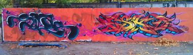 Graffiti Wall - Photo by niemand - esko, silas (2012)