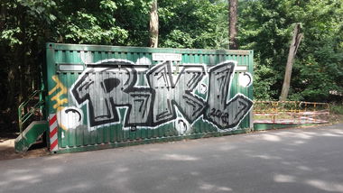 Graffiti Bombing in Berlin - Photo by nik - rkl, aktuell, berlin (2018)