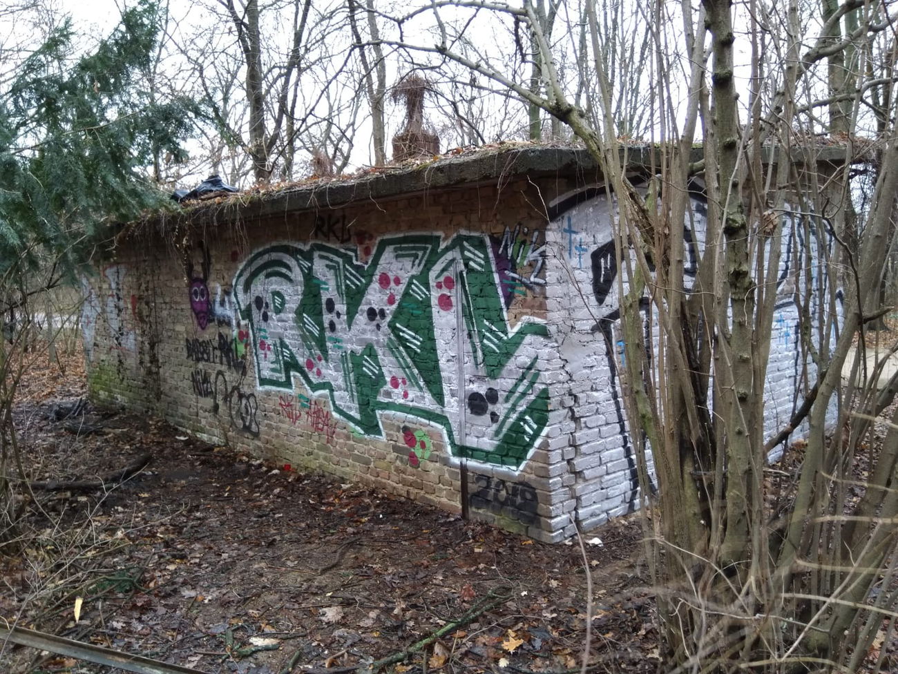 Graffiti Wall - Photo by nik (2018)