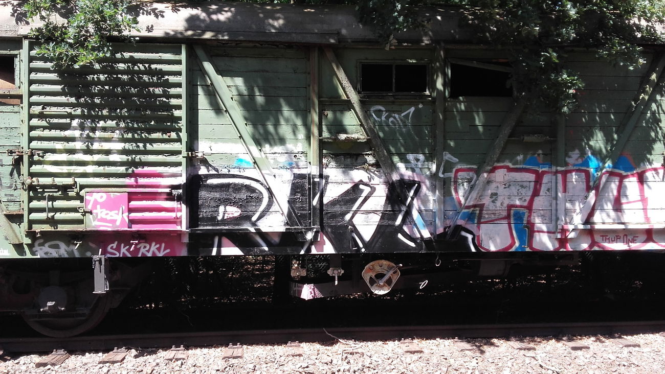 Graffiti Train - Photo by nik