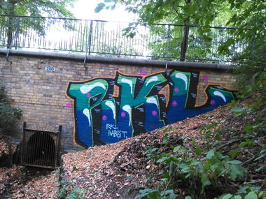 Graffiti Wall in Berlin - Photo by nik - rkl, nik, berlin (2018)