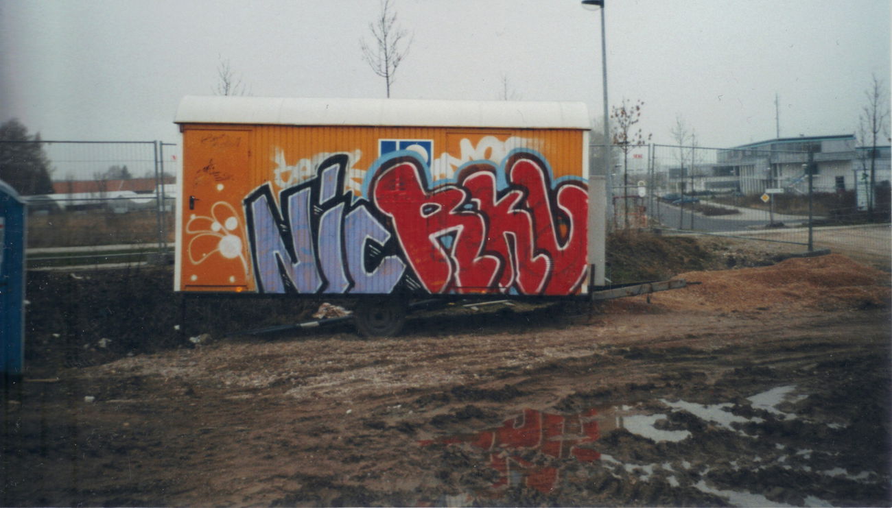 Graffiti Wall in Erfurt - Photo by nik (2004)