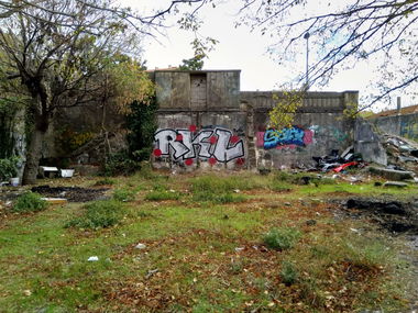 Graffiti Wall in Bonfim - Photo by nik - porto, 2018, rkl (2018)