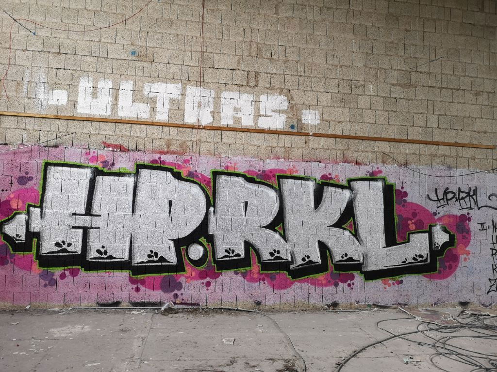 Graffiti Wall in Erfurt - Photo by nik - HP, RKL, Erfurt (2019)