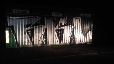 Graffiti Bombing - Photo by nik