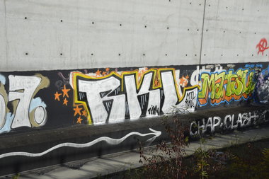 Graffiti Wall - Photo by nik