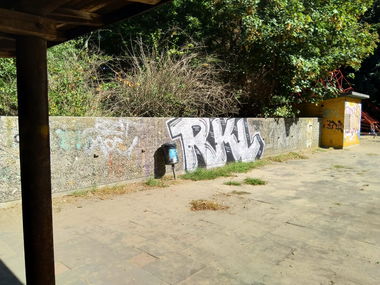 Graffiti Wall in Berlin - Photo by nik - babsit, nik, rkl (2018)