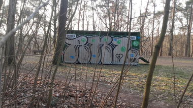 Graffiti Wall in Berlin - Photo by nik - rkl, nik, aktuell (2018)