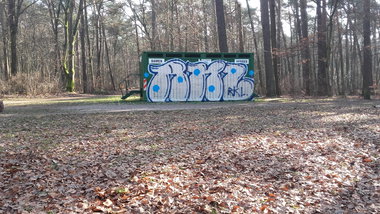 Graffiti Wall in Berlin - Photo by nik (2018)