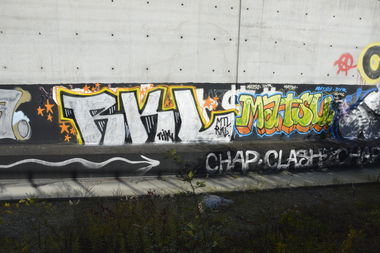 Graffiti Bombing - Photo by nik