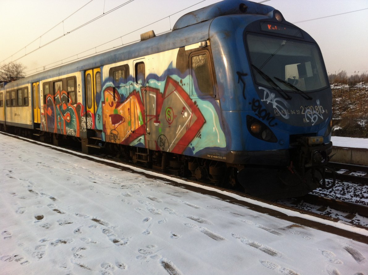 Graffiti Train - Photo by nike1984 - DAS, BV (2014)